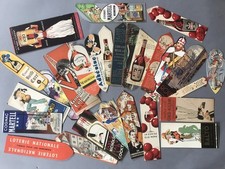 Lot De 27 Marque Pages Anciens Publicitaires Et Autre