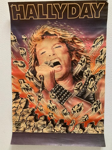 Affiche collector johnny - affiche,
