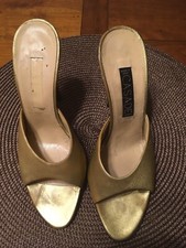 Casadei gold Stilletos