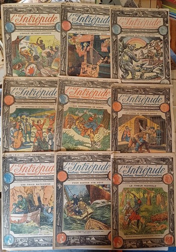 Intrepide lot 9 numeros - l,