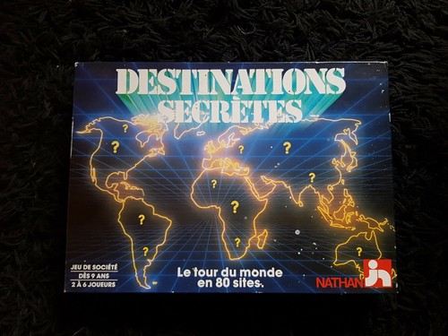 Destinations secrètes jeu - destinations,