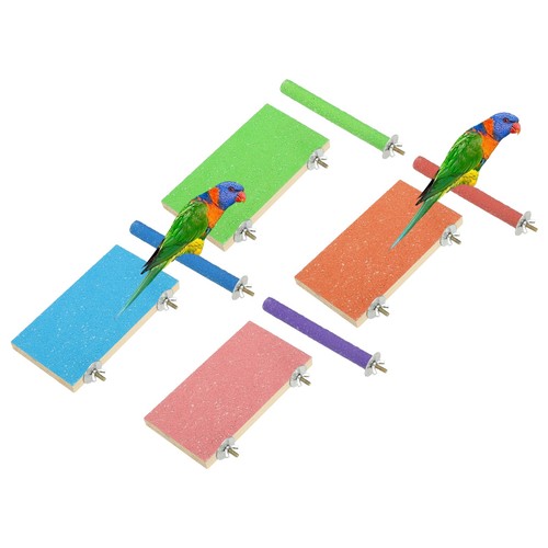 Perchoir pour perroquet bois - perchoir,