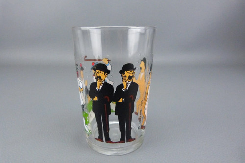 Herge tintin très beau verre - beau,