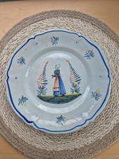 Assiette Faience De Quimper Henriot