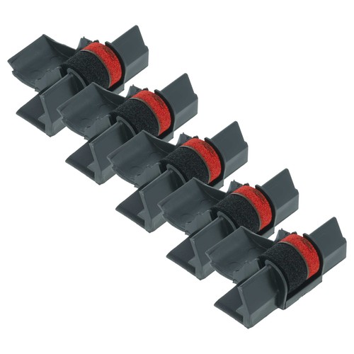 Rouleau encreur noir rouge - rouleau, noir-rouge