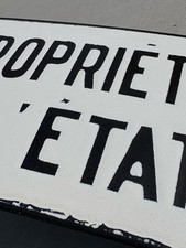 Plaque Emaillee ￼ancienne