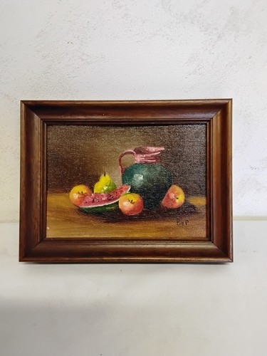 Tableau peinture nature - peinture, morte