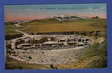 Eh * CPA  / Carte Postale : =>  Carthage : Le Théâtre romain . Vue d'ensemble 