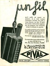 Publicité ancienne l'allumoir