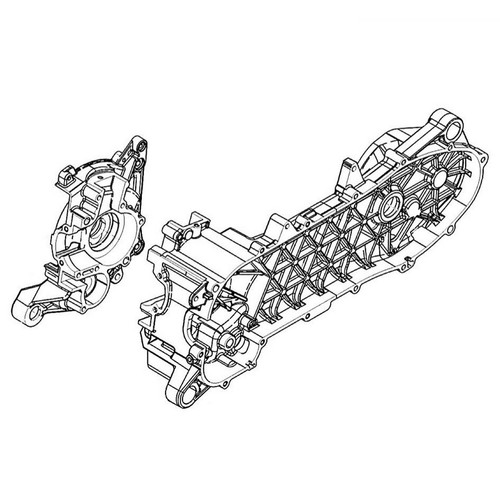 Carter moteur complet - , origine