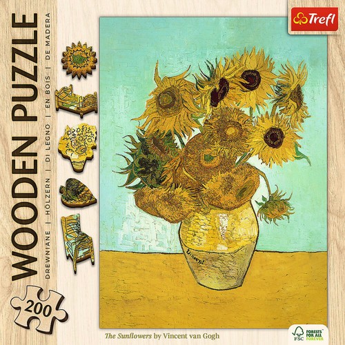 Trefl puzzle bois - puzzle, en