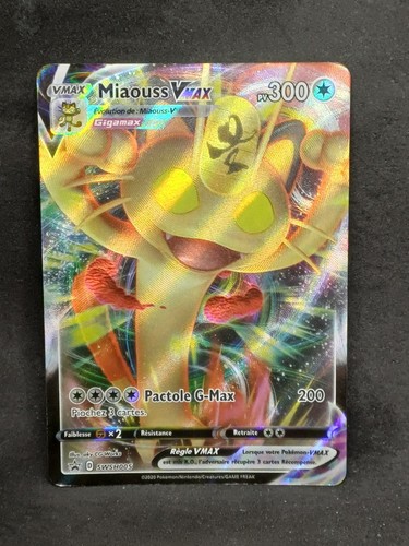 Carte pokémon miaouss vmax - pokémon,