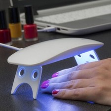 Lampe LED UV Pour Ongles Mini Forme Manucure Vernis, Gel Et SHELLAC