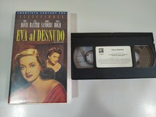 Eva Au Naturel Bette Davis Joseph L Mankiewicz VHS Cassette Tape Castellano