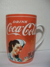 "Coca-Cola Mug with Vintage Ad