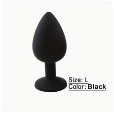 Plug anal silicone diamant