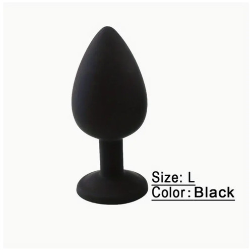 Plug anal silicone - , diamant