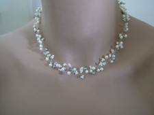 Collier Blanc cassé Gris p