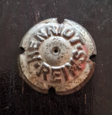 capsule champagne HENRIOT a encoche n°3 acier