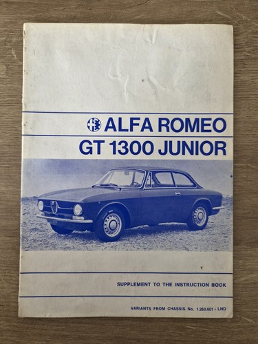 Alfa romeo 1300 junior - alfa,