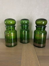 Ensemble de 3 Pots Apothicaire