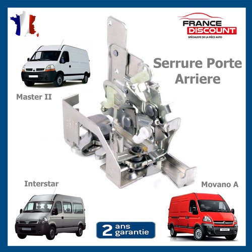 Serrure porte arriere pour - porte,