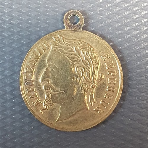 Médaille ancienne laiton - médaille, en