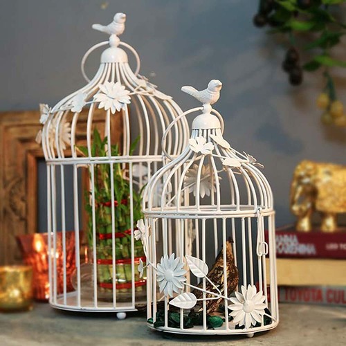 Cage oiseaux décorative en - cage,