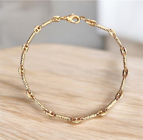 Bracelet alternance grain - grain, de