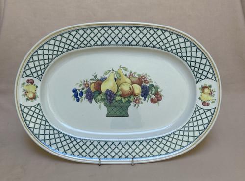 Assiette service ovale - service,