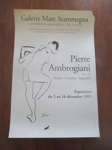 Affiche exposition pierre - affiche, d'exposition