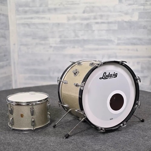 Used vintage ludwig 2pc drum - ludwig,