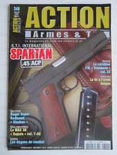 ACTION  armes & tir N° 340 / Spartan/Ruger Super Redhawk "Alaskan"/ MAS 36 7-08