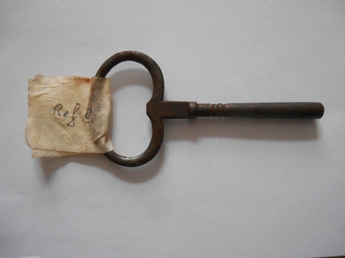 Clé clef xixe fer forgé - clé, de