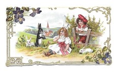 ancien chromo publicitaire