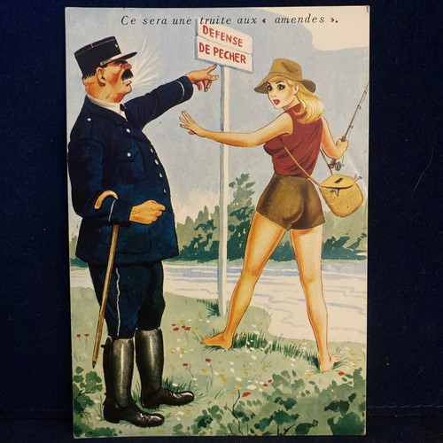 Carte postale humoristique