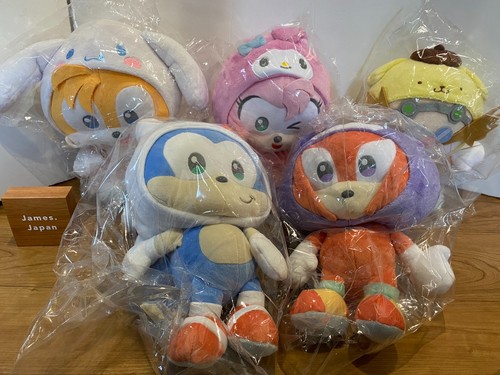 Peluche sonic friends sanrio - peluche,