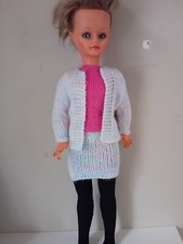 Tenue fait main maison Cathy Cathie bella Doll Poupée Outfit Robe Gilet 