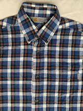 Chemise à Carreaux Rugged Outdoor Wear Carhartt Checked Shirt Collector / Bleu S