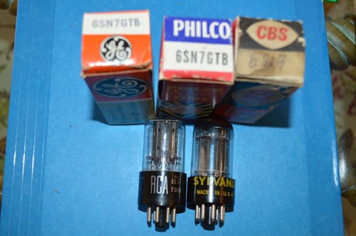 Vintage 6sngtb vacuum tubes - vacuum,