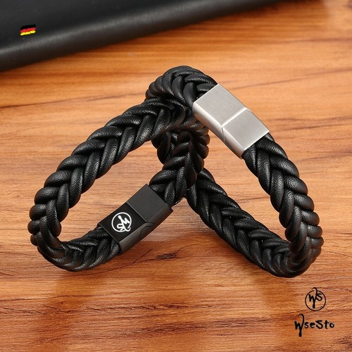 Bracelet wsesto cuir - wsesto, noir