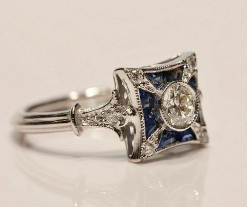 Ancienne bague fiançailles - ancienne,