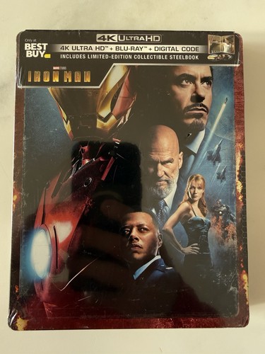 New marvel iron man steelbook - new,