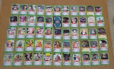 lot carte   japonnaise  collection a jouer   naruto card game  bandai