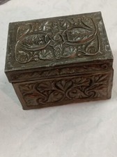 Ancien Coffret A Bijoux En