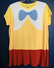 New Disney Parks TWEEDLEDEE TWEEDLEDUM Costume Shirt Top Tunic - Misses XL