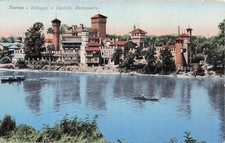 ITALIE TURIN BORGO E ROCCA MEDIEVALE