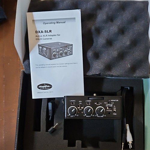 Beachtek dxa slr - beachtek, dxa-slr