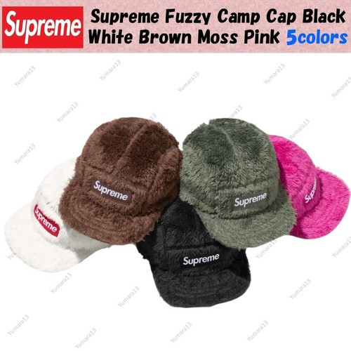 Casquette supreme fuzzy camp - supreme,