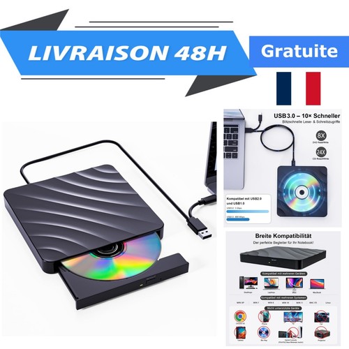 Lecteur dvd externe usb 0 - lecteur,
